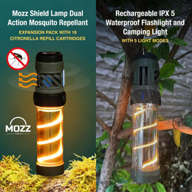 Freeze2Trim Mozz Shield citronella mats activate to deter mosquitoes outdoors