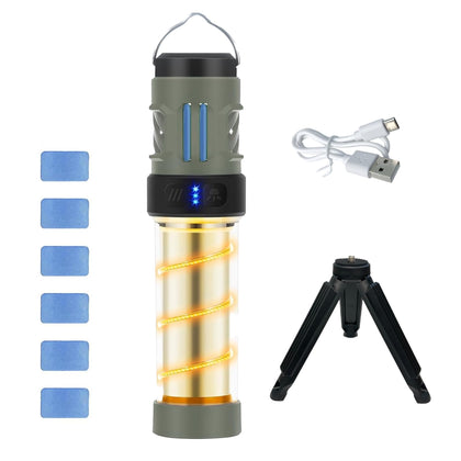 Freeze2Trim Mozz Shield outdoor lantern with mosquito protection for patios and campsites