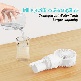 Frelisiy spray activation button showing easy mist on demand.