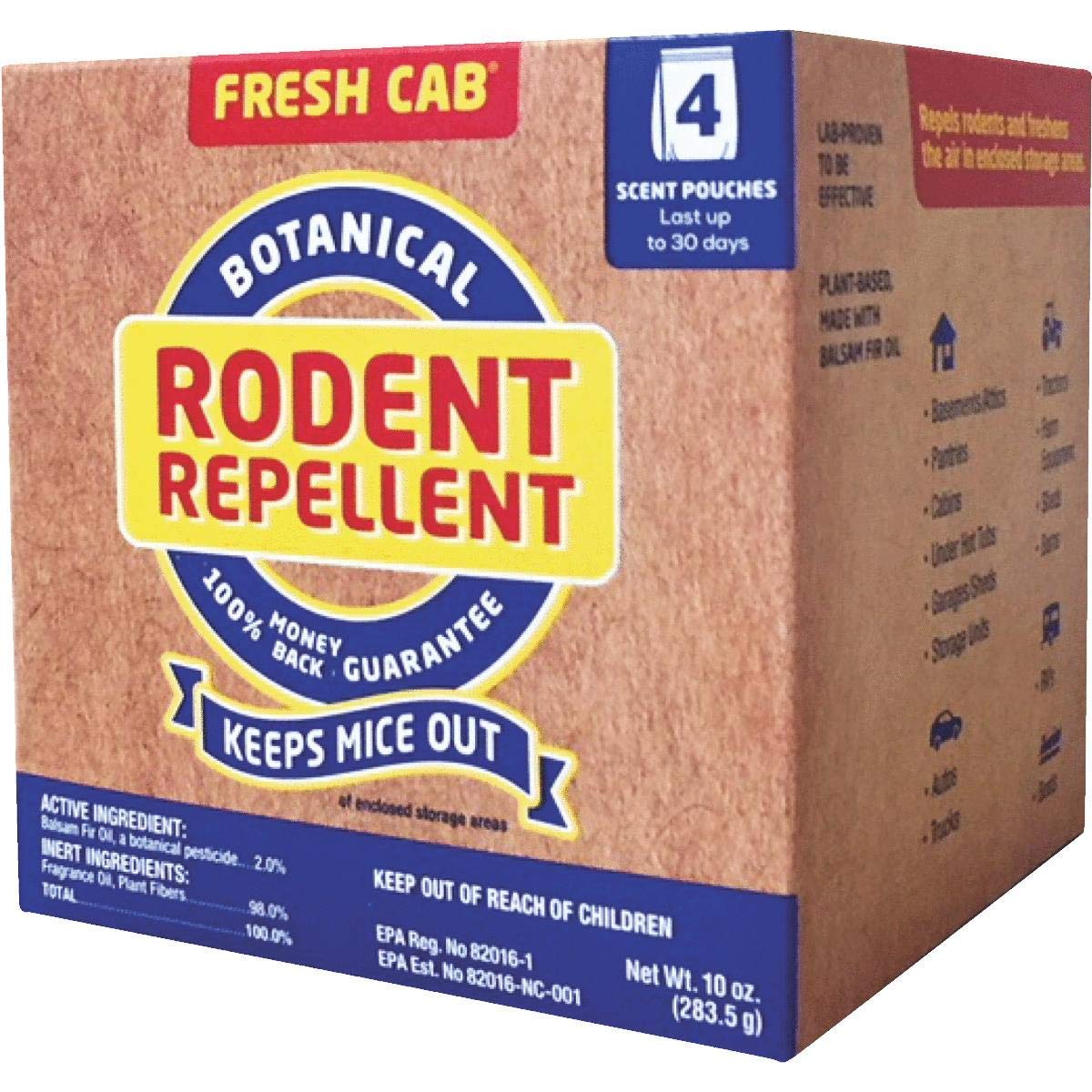 Fresh Cab EMW7208598 in an RV storage area as a safe plant-based pest deterrent.