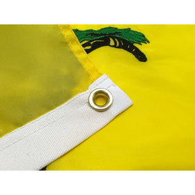 FRF FLAG Dont Tread On Me flag with brass grommets enables quick secure mounting
