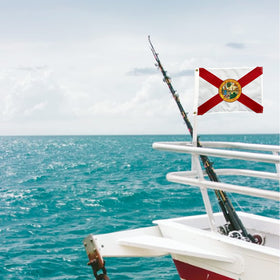 FRF FLAG Florida flag ideal for boats, ATVs, or golf carts use