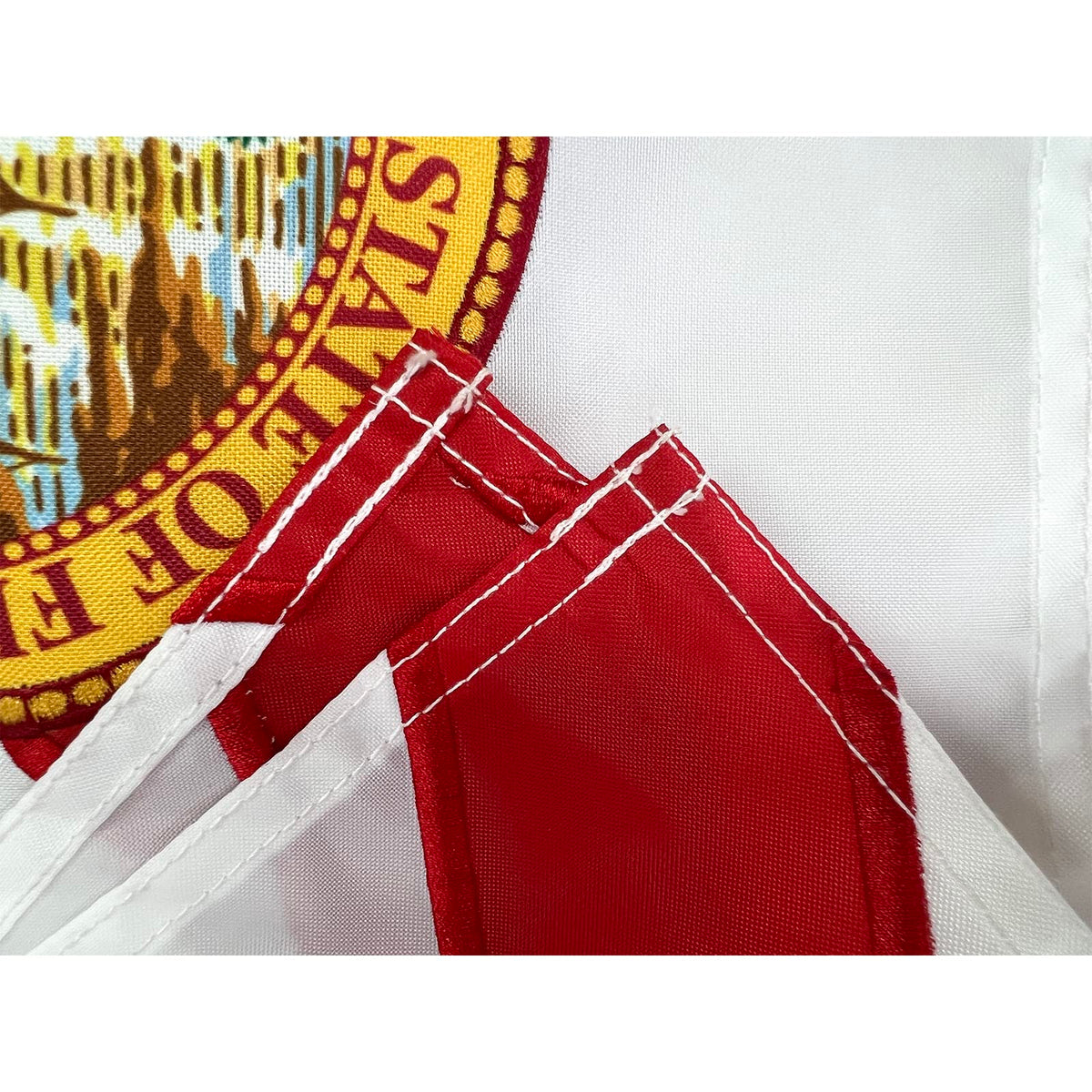 FRF FLAG Florida flag with two brass grommets for secure mounting