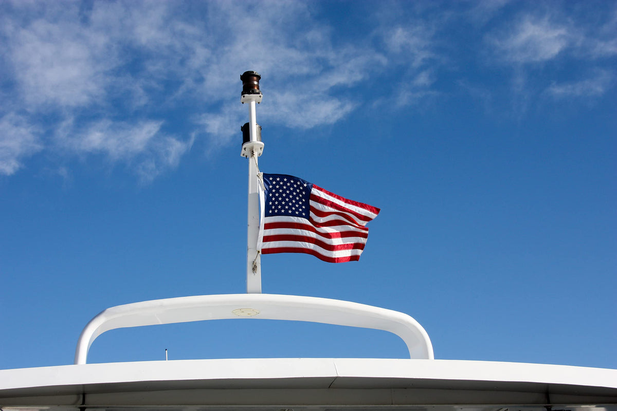 FRF FLAG versatile hanging for mailboxes, ATVs, and golf carts