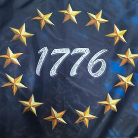 FRF Fun Run Flags We The People flag 3x5 vintage appearance close-up showing color