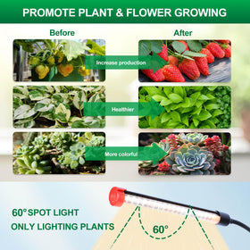 FRGROW full spectrum output gentle on leaves and eyes during long sessions.