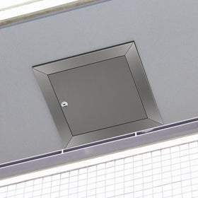 Frienda 165-degree opening hinge provides extra space for maintenance tasks
