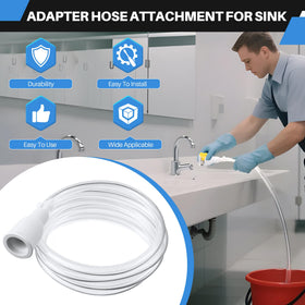 Frienda 8ft transparent PVC hose resists kinking for smooth transfers.