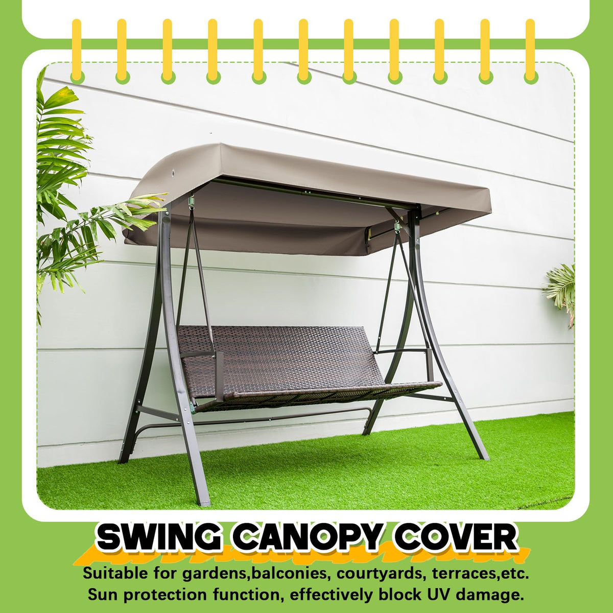 Frienda compatible canopy top is sized for model GCS00229C only.