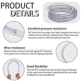 Frienda hose clamps six-pack secure connections for high-pressure setups.