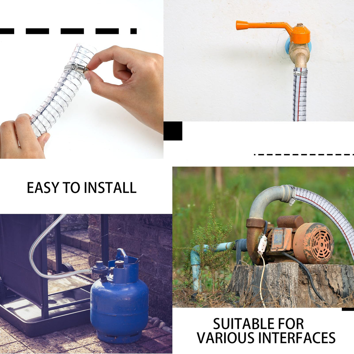 Frienda industrial liquid-transfer tube suited for complex workflows and installations.
