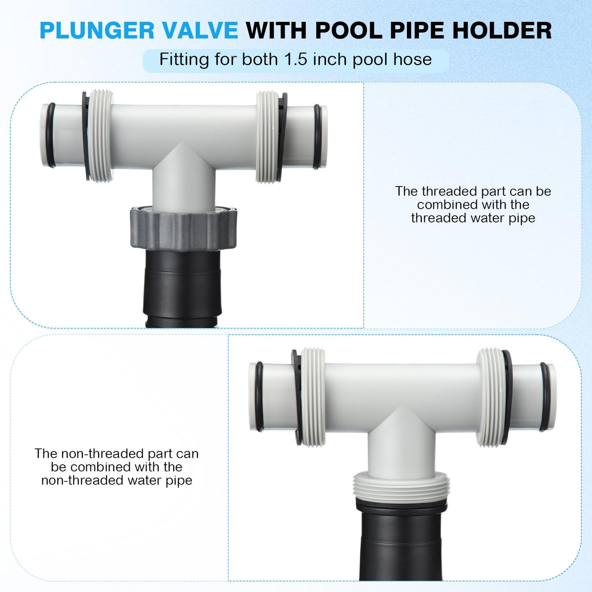Frienda o-ring gasket creates a leak-proof seal between hose and pump.