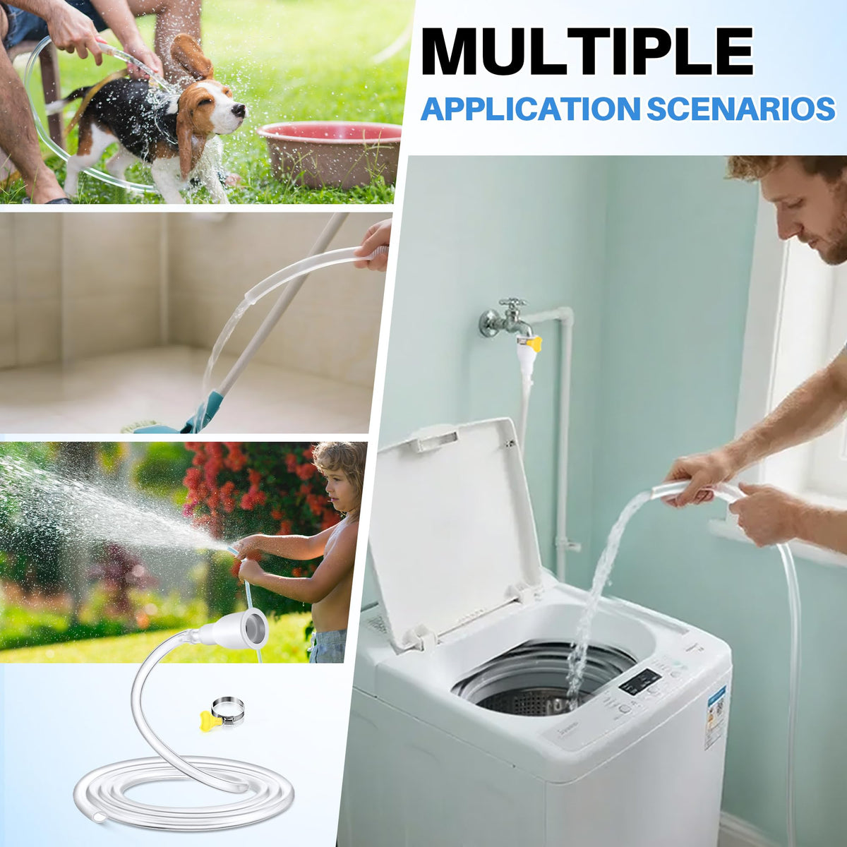 Frienda outdoor cleaning setup ready for versatile indoor and outdoor use.