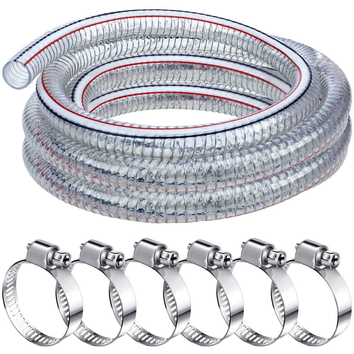 Frienda 10 ft flexible tubing simplifies installation in workshops and yards.