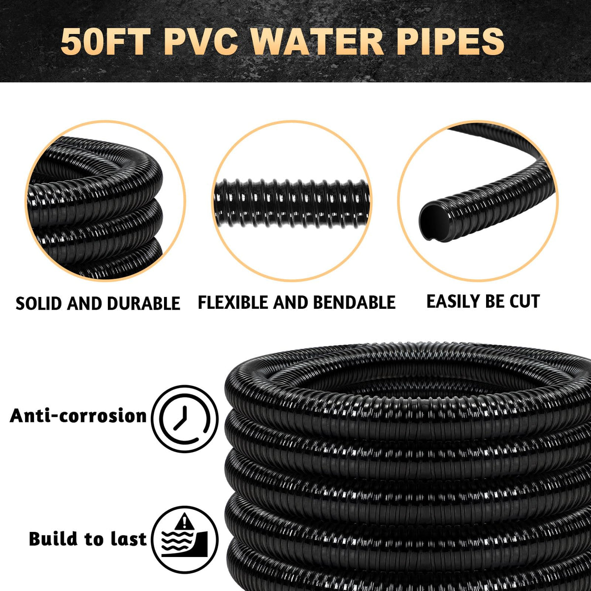 Frienda quick-connect accessories and hose clamps for easy installation