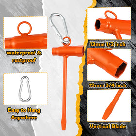 Frienda hooks for belts and tool storage keep gear accessible.