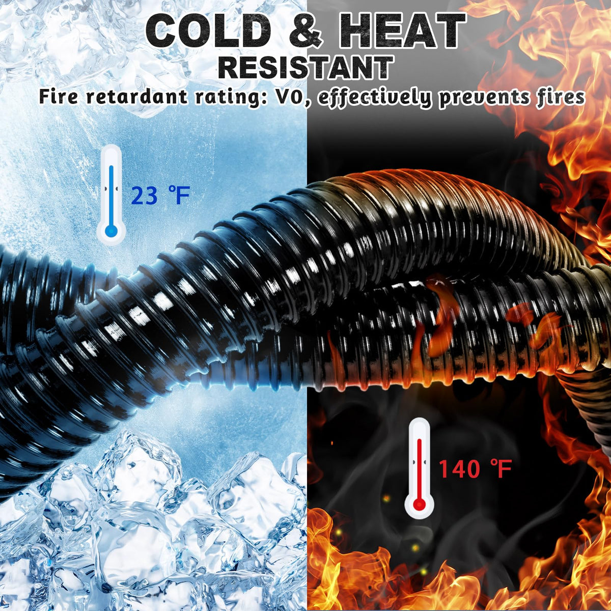 Frienda UV-resistant hose designed for durable outdoor performance