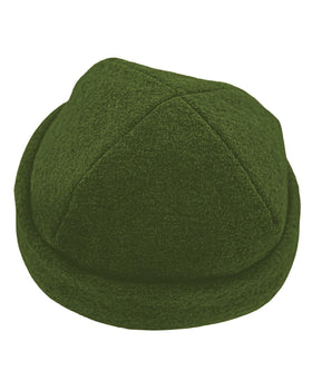 frihed Woolwalk sauna hat close-up material shows 100% virgin wool for breathability