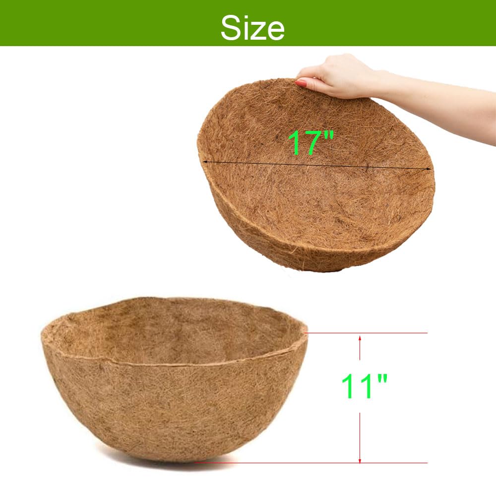 Frillybutts basket-shaped liner adds natural texture to planters