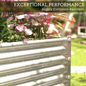 FRIZIONE weather-tested galvanized steel withstands sun, rain, and snow