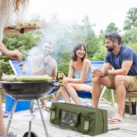Frjjthchy grill tool storage bag compact packing when not in use