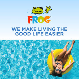 Water-care expertise from FROG contributing to cleaner, softer pool water.