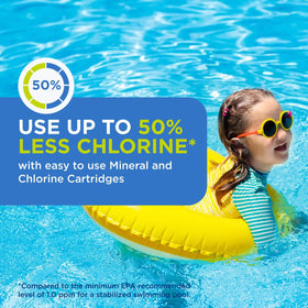 FROG chlorine cartridge installation snapped on quickly