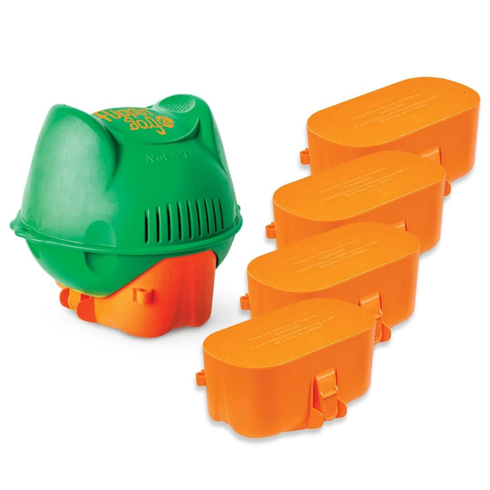 FROG Flippin' XL chlorine cartridge floating in pool for balanced sanitization