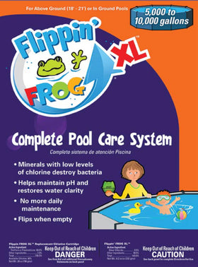 FROG Flippin' XL soft-water feel with gentle pool water