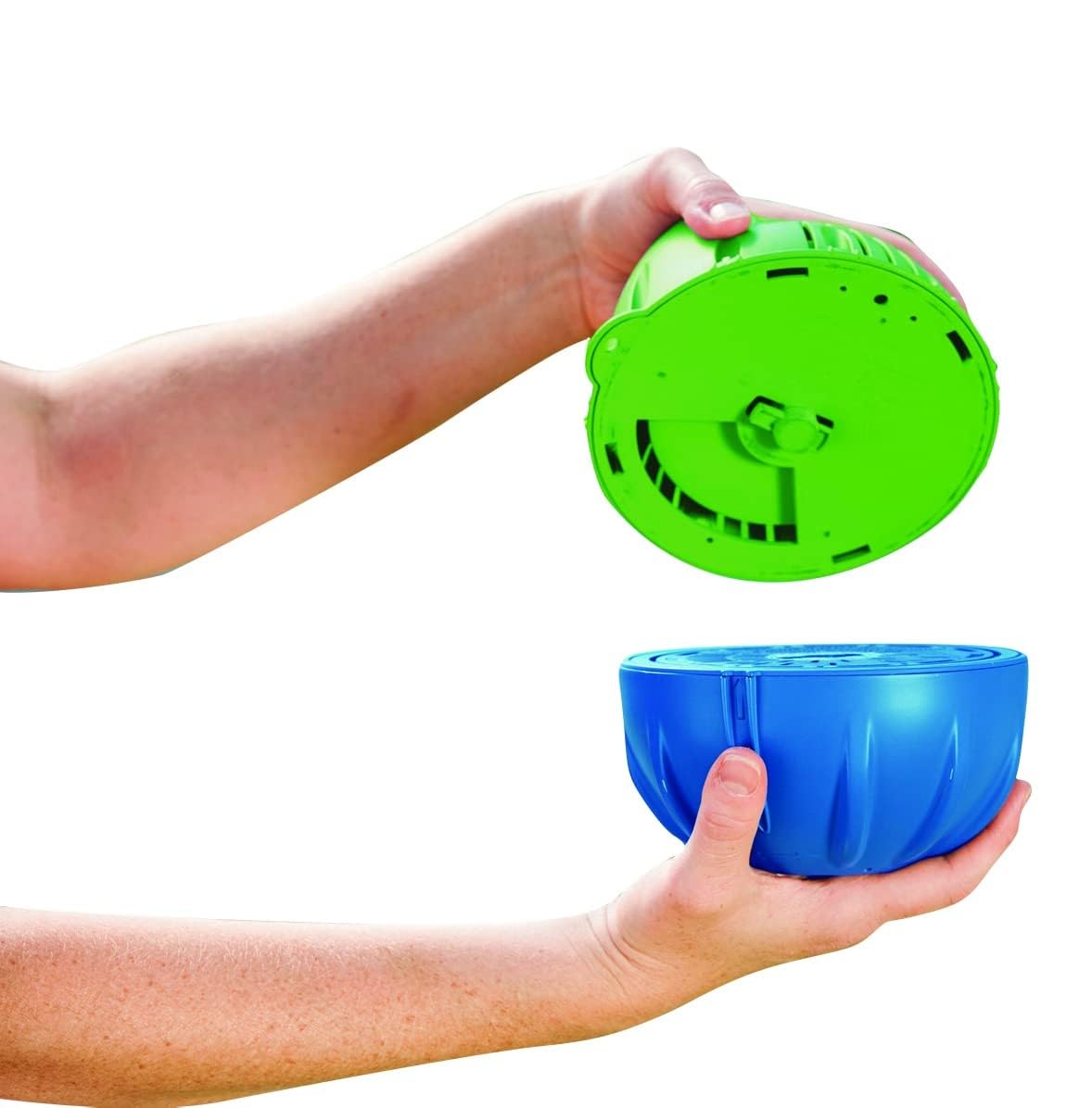 FROG Flippin’ Frog floating sanitizer system ready for quick installation.