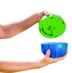 FROG Flippin’ Frog floating sanitizer system ready for quick installation.