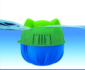 FROG mineral cartridge twists on for simple maintenance.