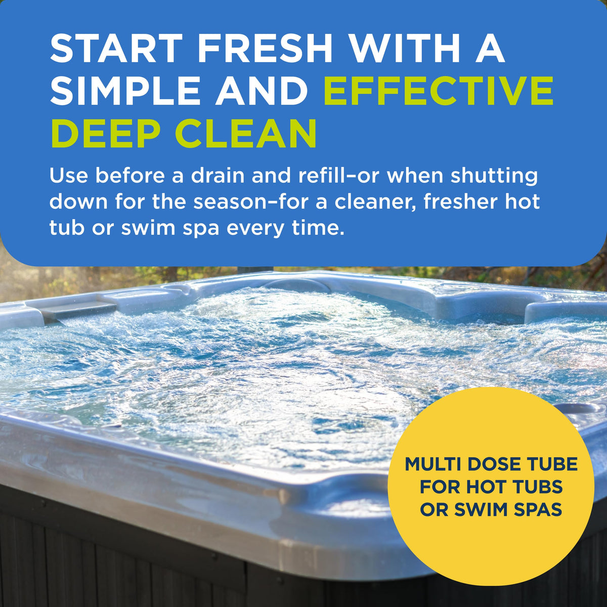 FROG Pipe & Jet Cleanser gel texture close-up highlights potent cleaning action against buildup.