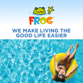 FROG pool care setup with XL PRO system supports easy maintenance