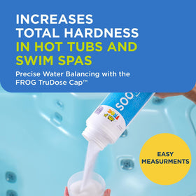 FROG Soothe TruDose cap measuring close highlights precise dosing with no math needed.