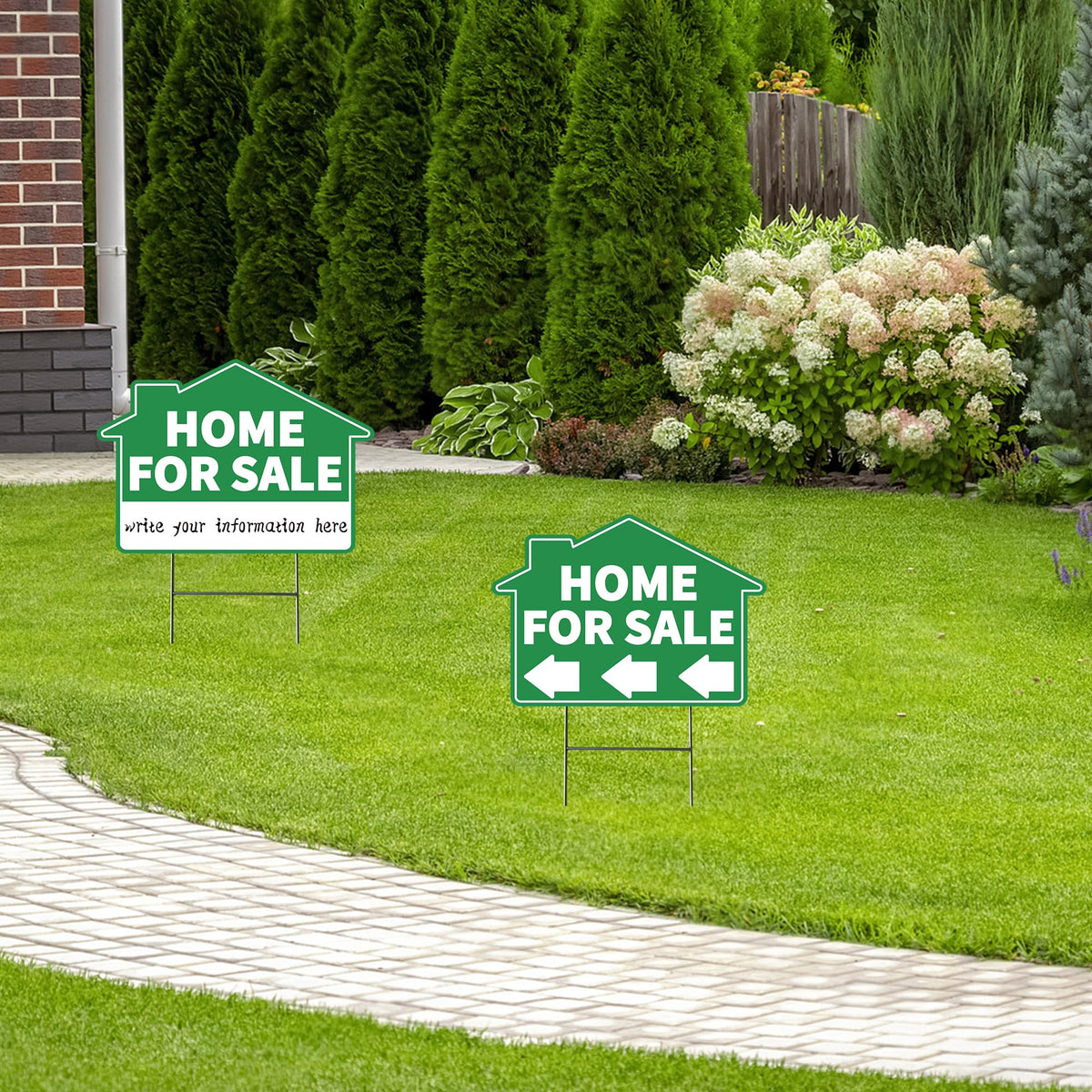 Frohllia 17x12 inch signs suited for real estate promotions and listings.