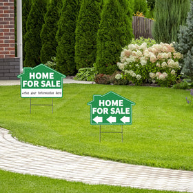 Frohllia 17x12 inch signs suited for real estate promotions and listings.