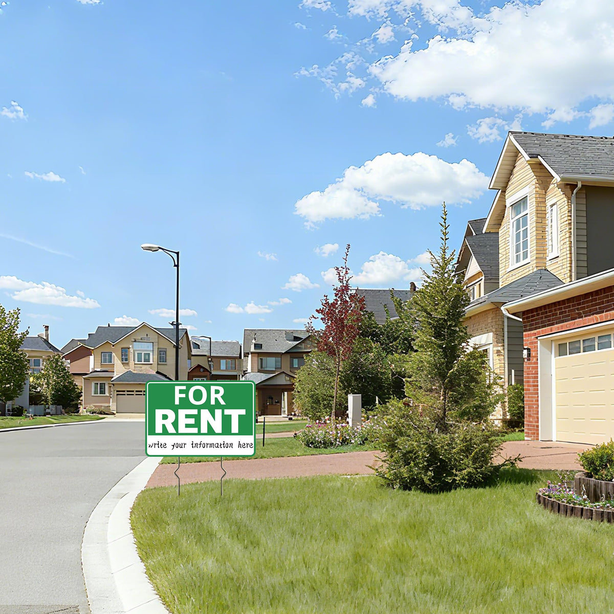 Frohllia two-pack for rent signs delivers dependable value