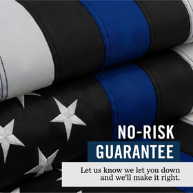 Front Line Flags vivid colors flag ideal for porch, wall, or vehicle display