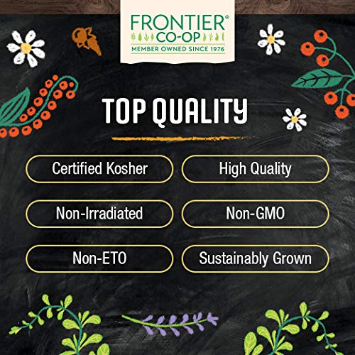 Frontier Co-op dandelion root granules in a pot for stews, adding depth.
