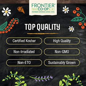Frontier Co-op dandelion root granules in a pot for stews, adding depth.