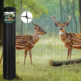 FRUITEAM 8ft-100ft deer fence roll provides broad-area garden protection.