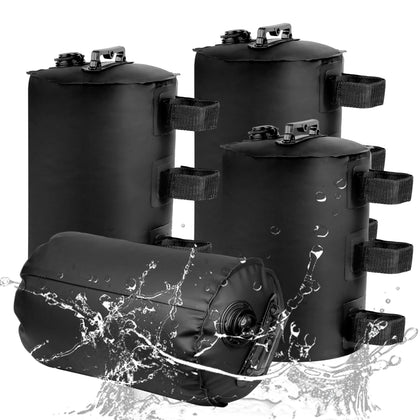 FRUITEAM canopy water weight bag 4-pack with handles provides quick, stable setup
