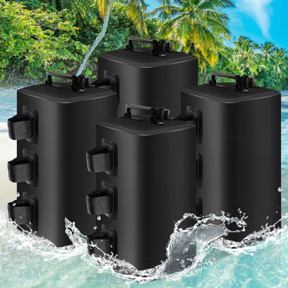 FRUITEAM canopy weights 4x25L bags provide stable support for canopies.