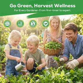 Fruivity arugula seeds thrive in cool seasons, great for spring and fall gardens
