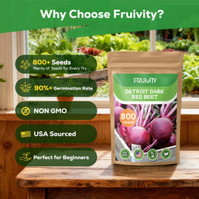 Fruivity beet garden setup, healthy garden scene and garden care