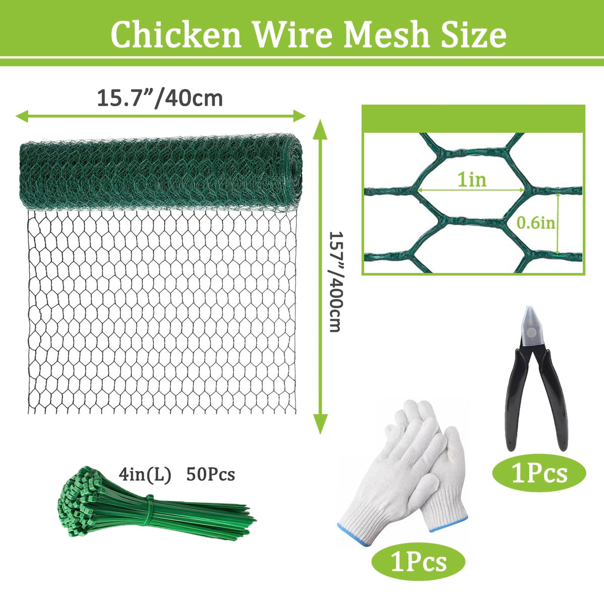 Frukwoc green galvanized flower grid for wreaths and centerpieces.