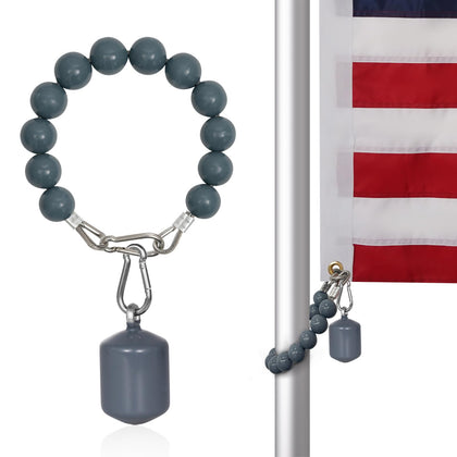Frunke flag weights 3 lb on a tall pole stabilizing the flag for a crisp display