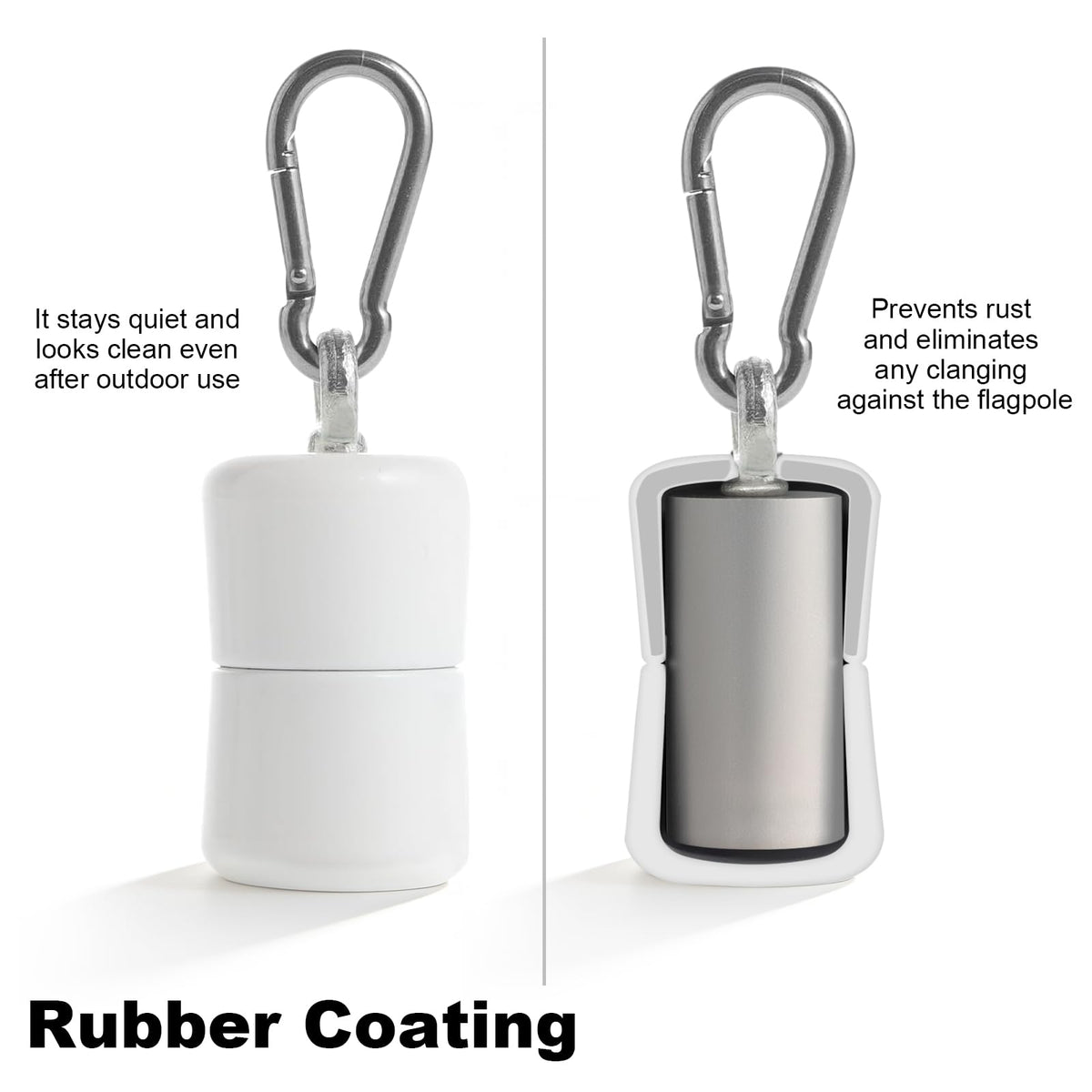 Frunke flagpole-compatible weight fits 2 to 5 inch poles