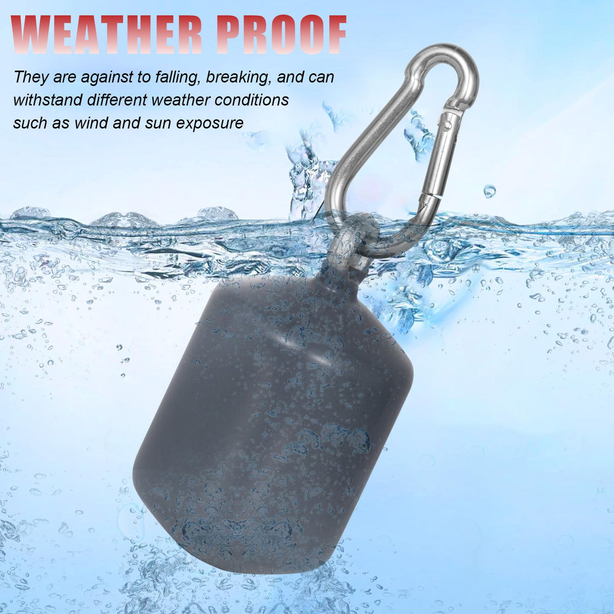 Frunke flagpole counterweight aids smooth halyard operation during windy days